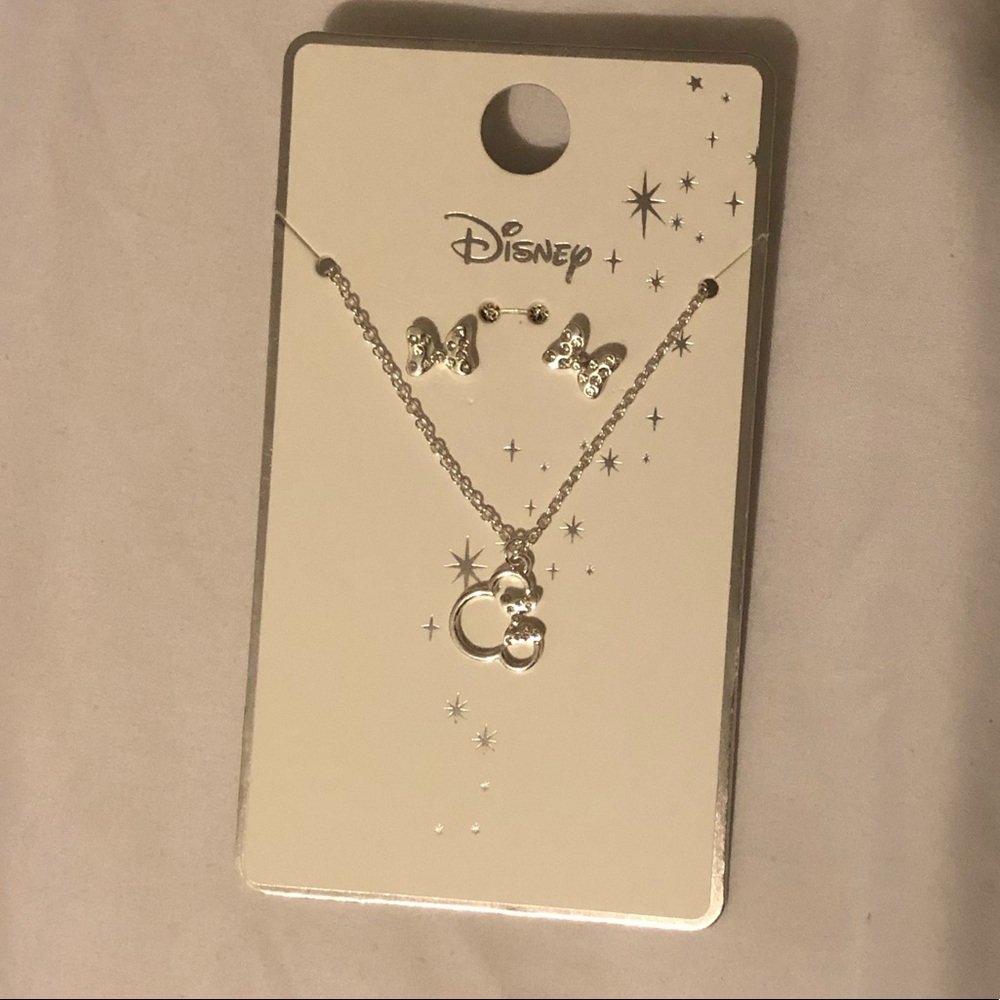 Minnie Mouse Necklace Set